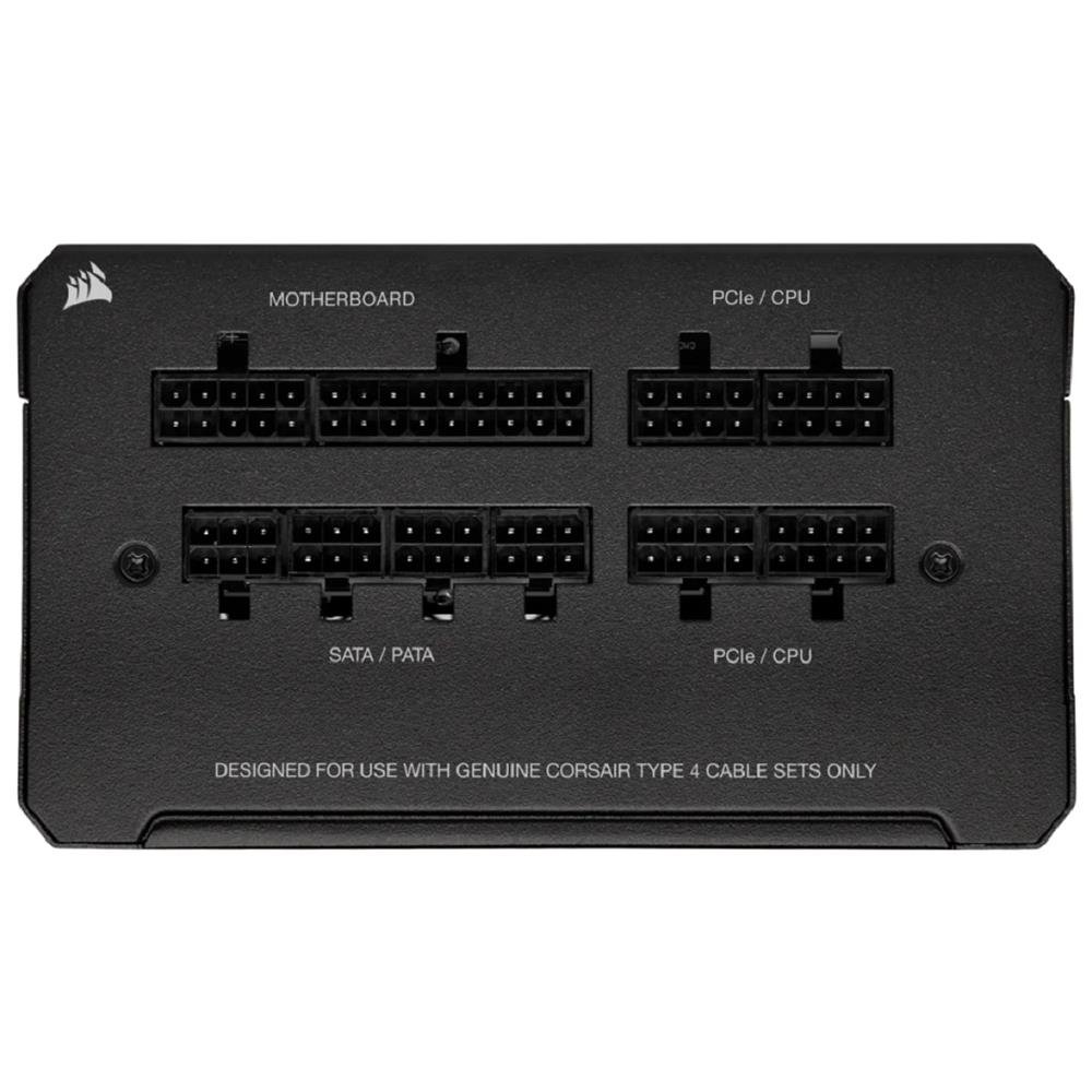 Fonte Corsair RM750E, 750W, 80 Plus Gold, Full Mudolar, Preto