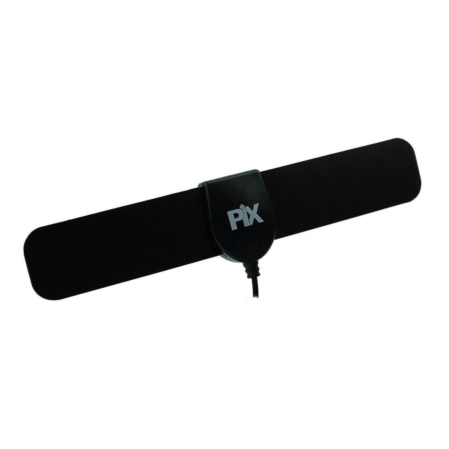 Antena Digital Interna HDTV Ultra Slim Cabo 1 Metro Conector F 90° - PIX