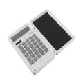 Calculadora De Mesa 12 Dígitos com Bloco de Anotações Elgin Branca