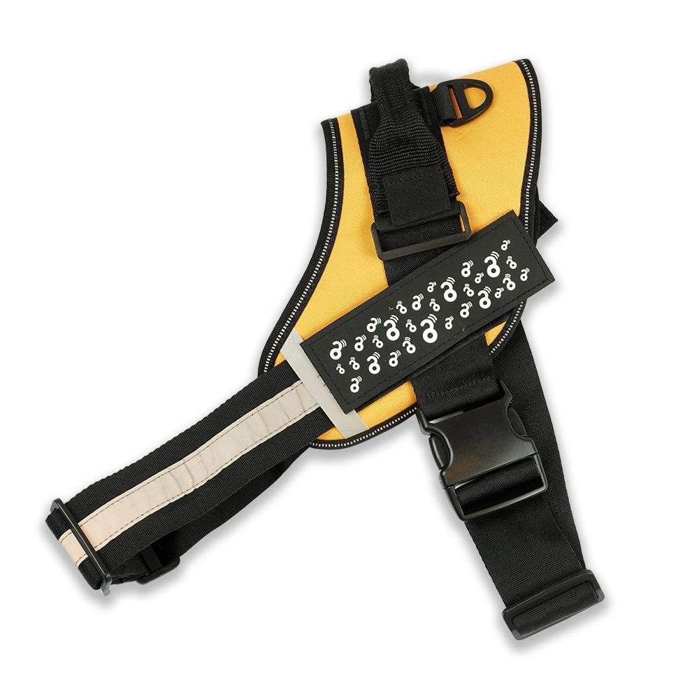 Peitoral Reflexivo CH Amarelo Tamanho PP Mimo - PP301