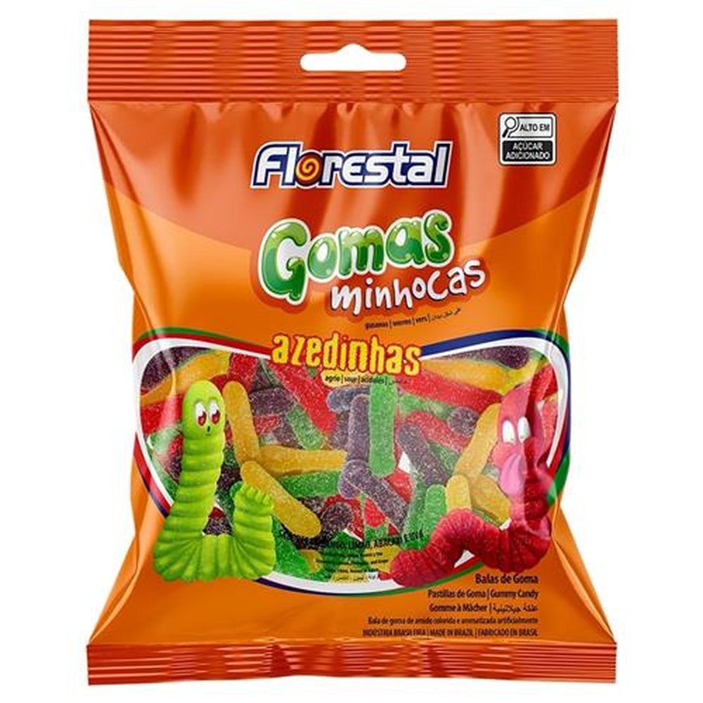 Bala Florestal Goma Azedinha 201g
