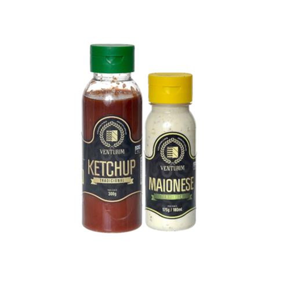 Kit Molhos Venturim - Caixa com 12 Unidades