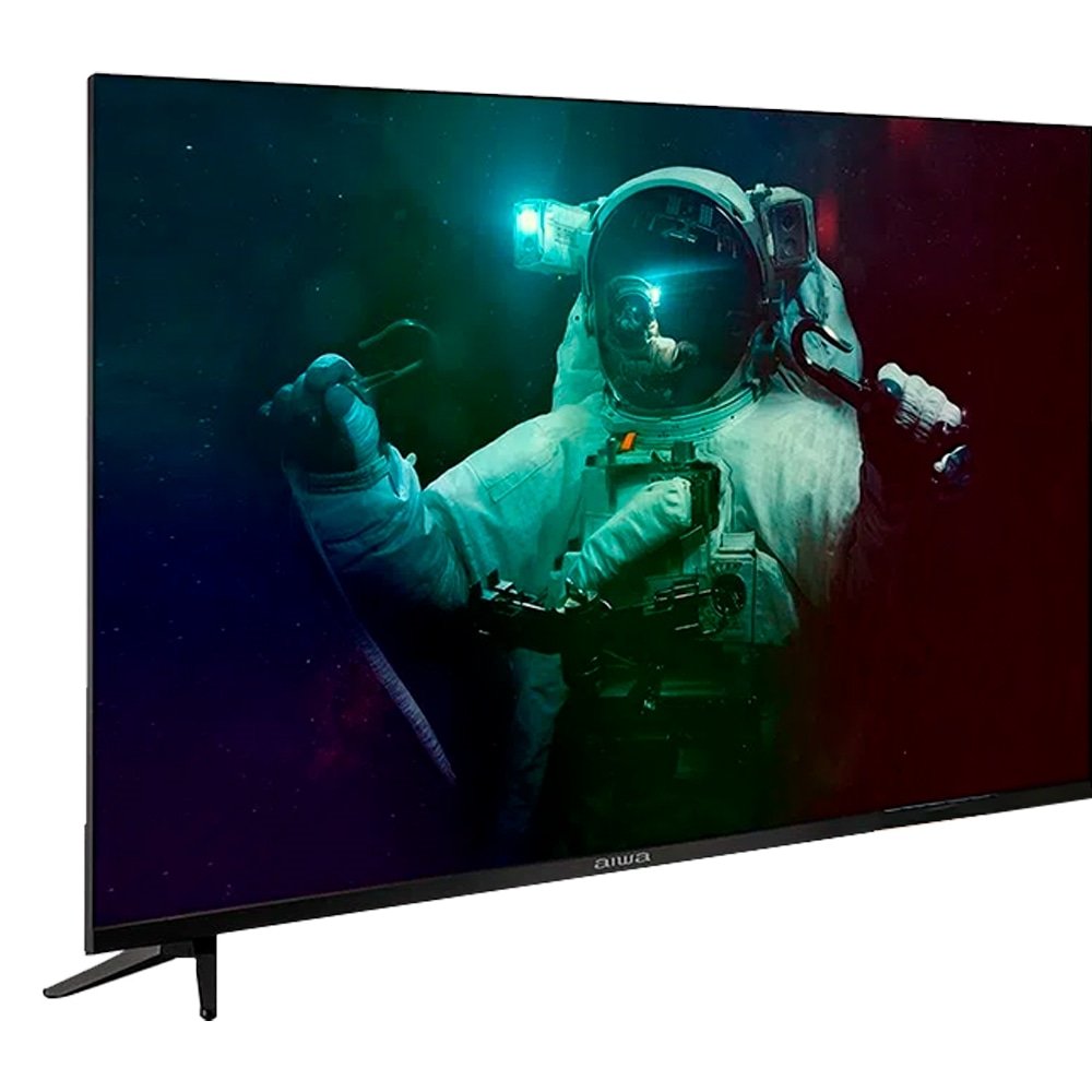 Smart TV LED 50" Aiwa 50BL02A - 4K UHD, com Wi-Fi, 2 USB, 3 HDMI, Borda Ultrafina, 60Hz
