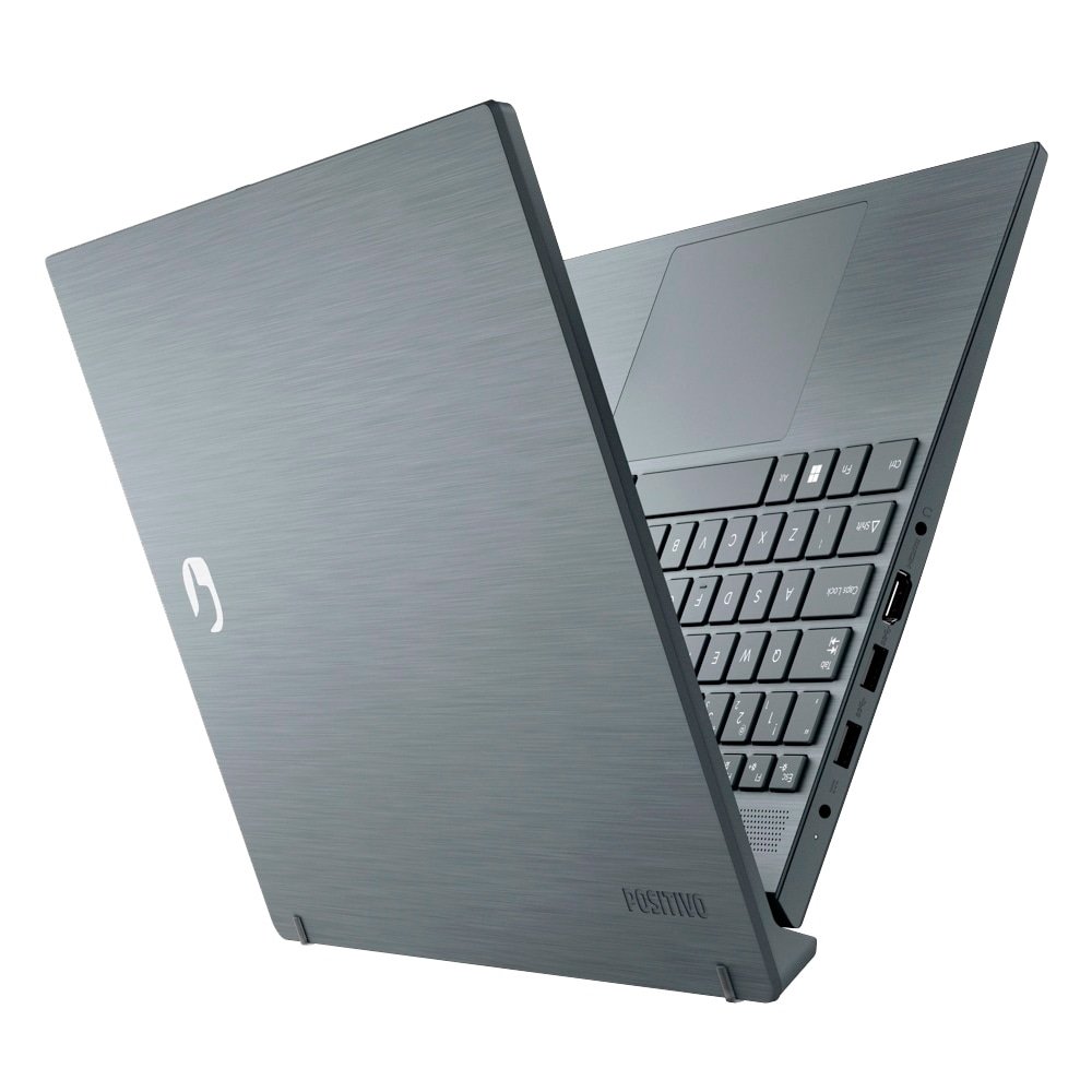 Notebook Positivo Vision C4128A-15 - Tela 15.0", Intel Celeron, 128GB, 4GB RAM, Windows 11, Cinza