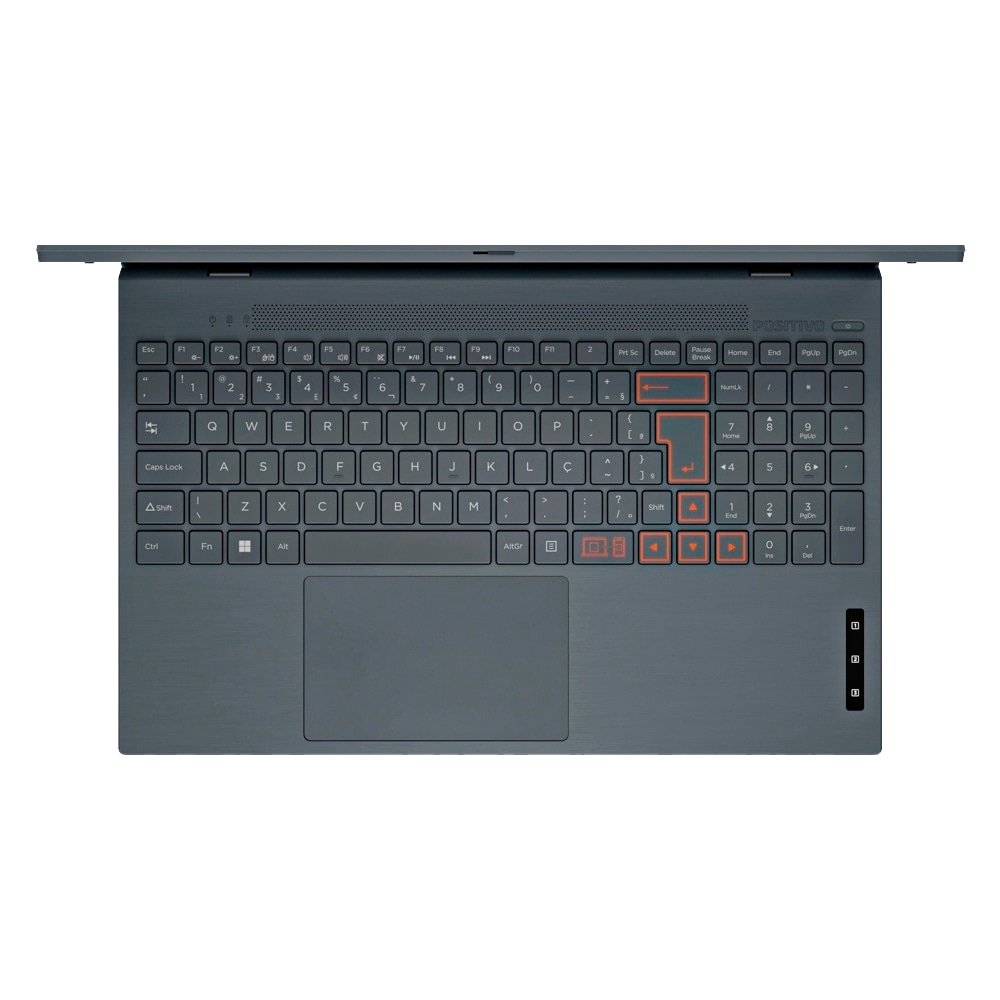 Notebook Positivo Vision C4128A-15 - Tela 15.0", Intel Celeron, 128GB, 4GB RAM, Windows 11, Cinza