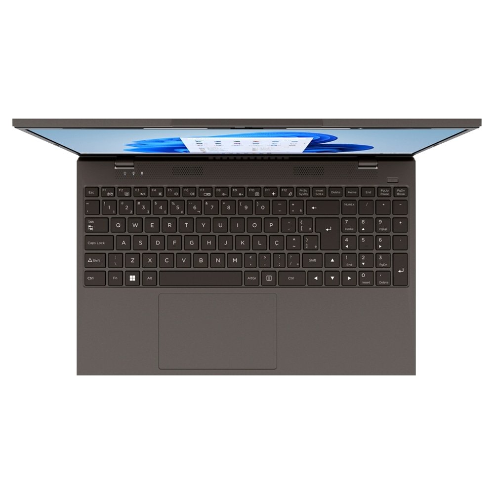 Notebook Positivo Vision I38256A | Tela 15.6", Intel Core i3-1115G4, 256GB SSD, 8GB RAM, Windows 11, Cinza