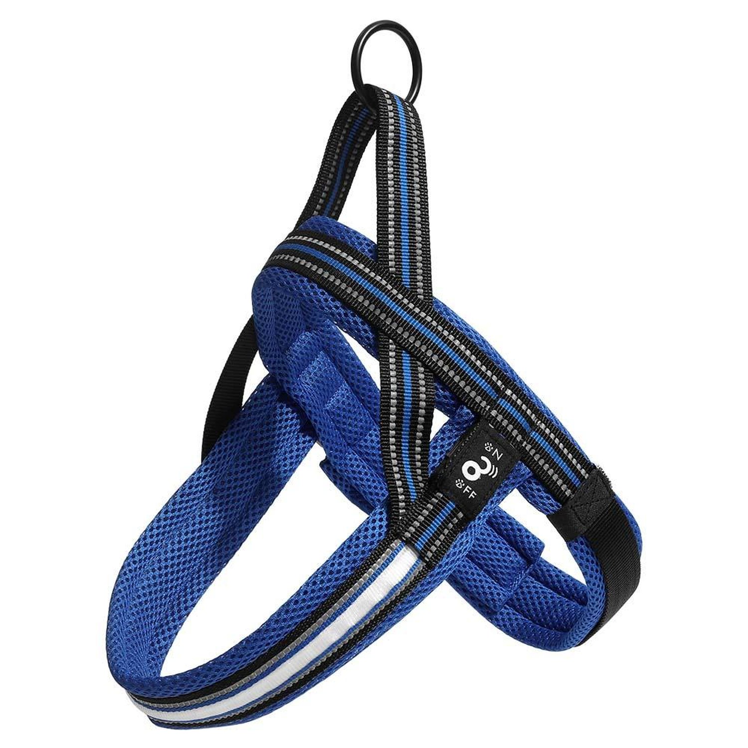 Peitoral LED 3 Funções Azul Tamanho G Mimo - PP337