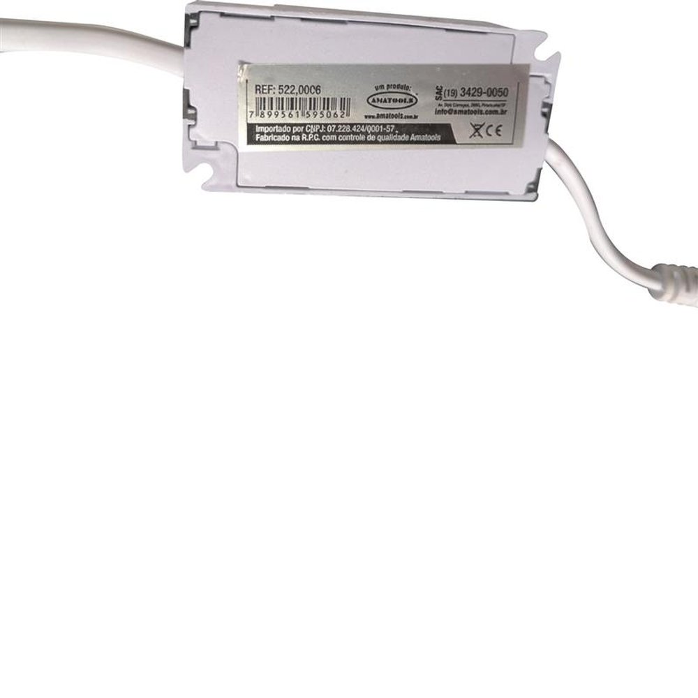 Driver Led Reator Para Luminária 8W - 24W - Bivolt Noll