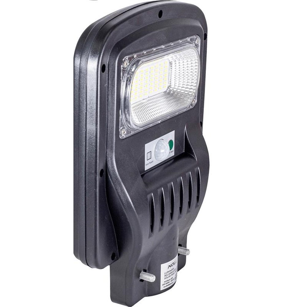 Luminária Recarregável Led Solar Para Poste 50W - 6000K Noll