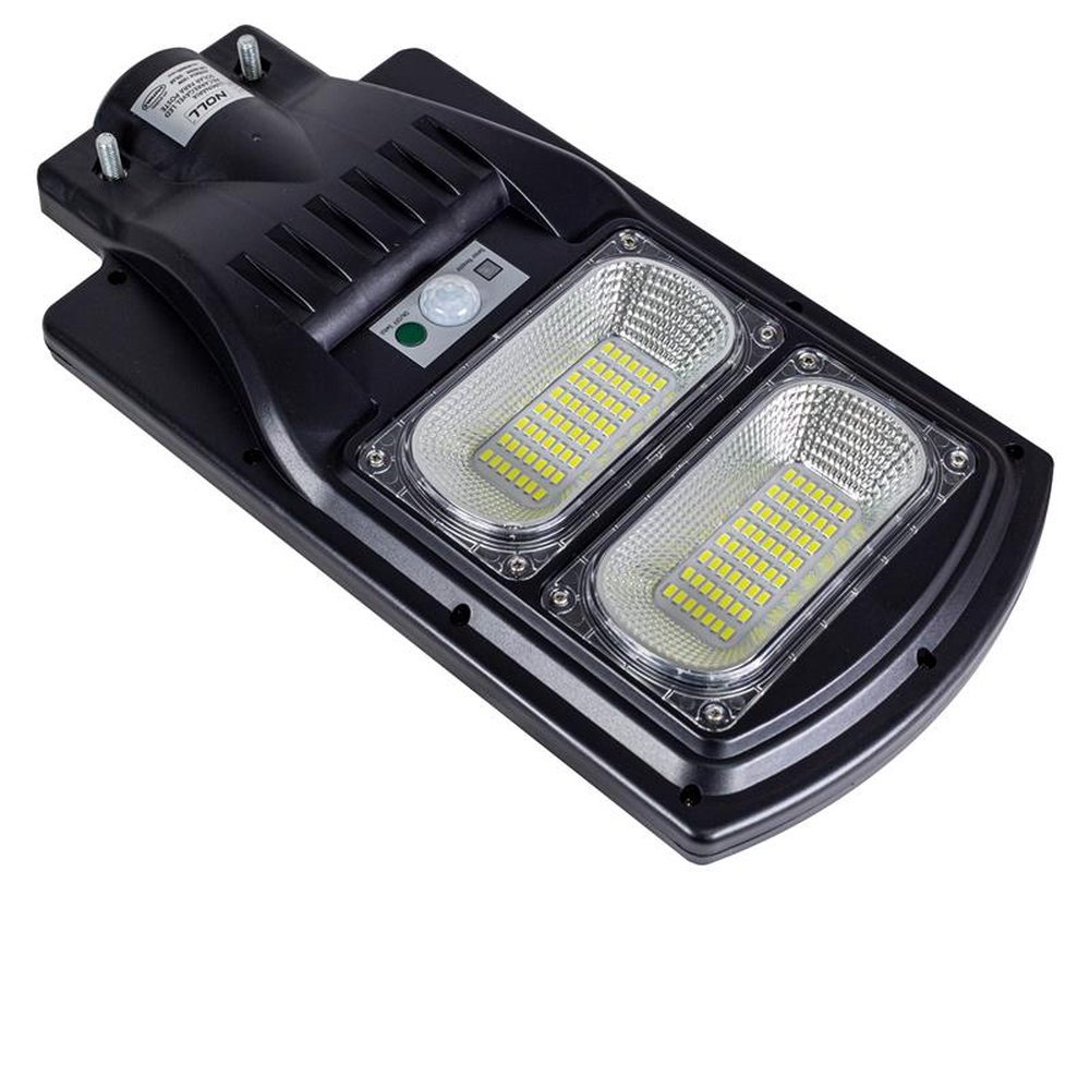 Luminária Recarregável Led Solar Para Poste 100W - 6000K Noll