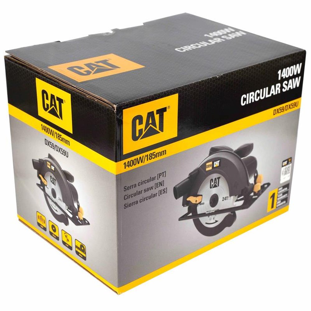 Cat Serra Circular 185 Mm 220V-1400W - Dx59 Caterpillar