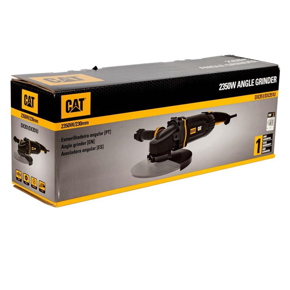 Cat Esmerilhadeira Angular 230Mm 220V - 2350W - Dx351 Caterpillar
