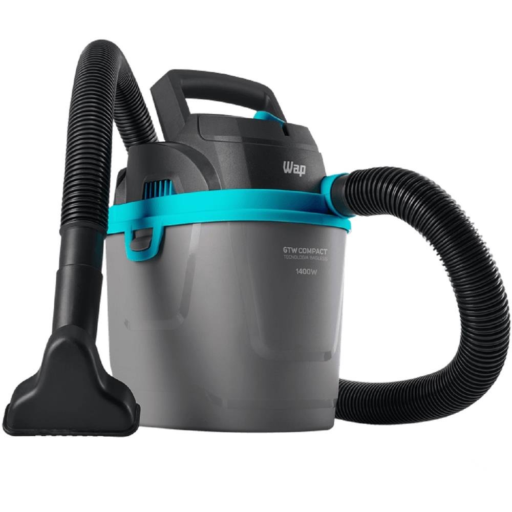 Aspirador de Po e Água WAP GTW Compact, 1400W, 5.5L, 220V, Cinza