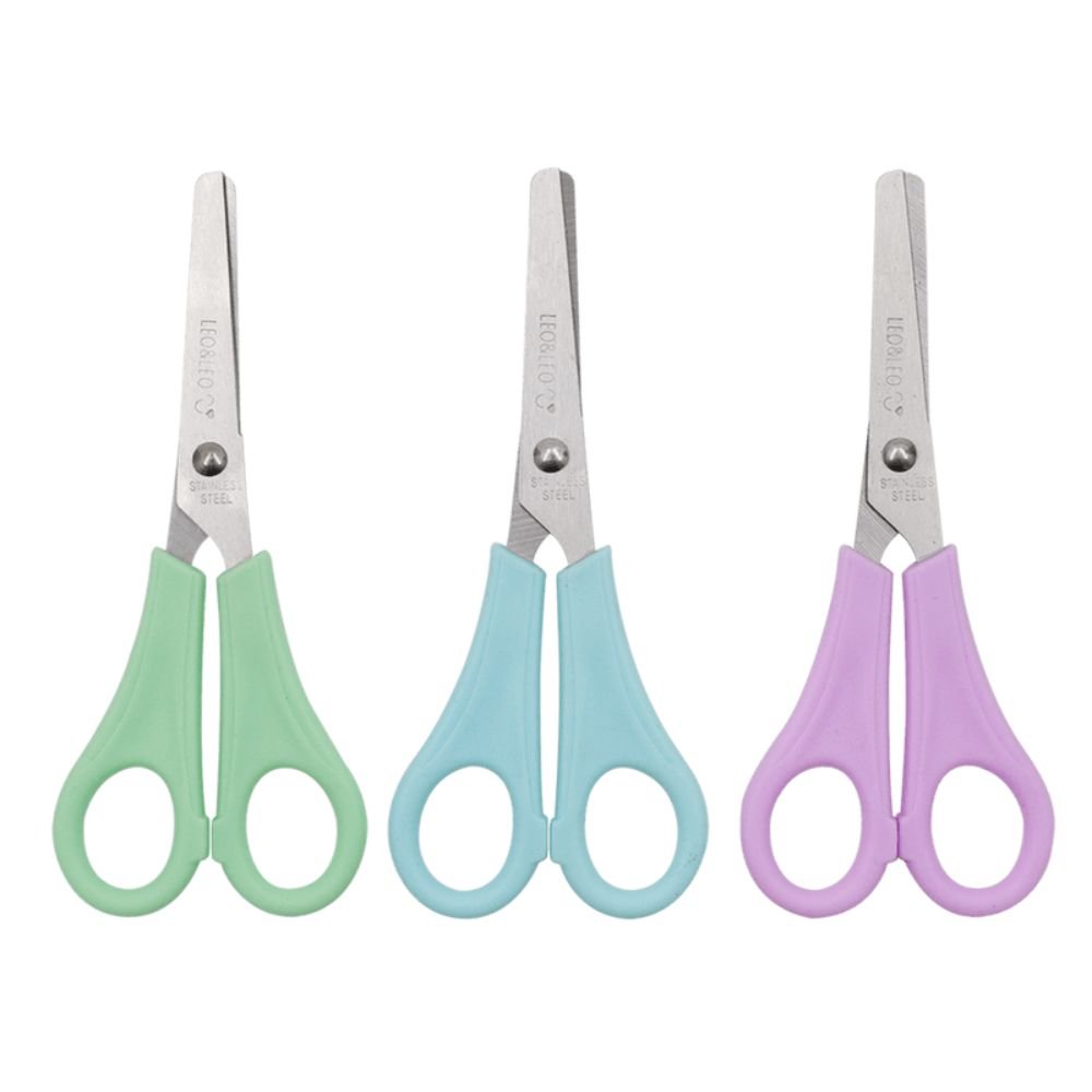 Tesoura Escolar Plus Pastel Trend, Leonora