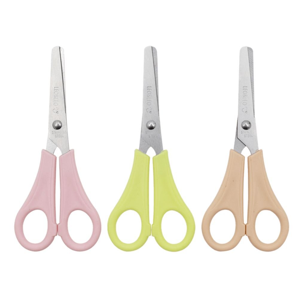 Tesoura Escolar Plus Pastel Trend, Leonora