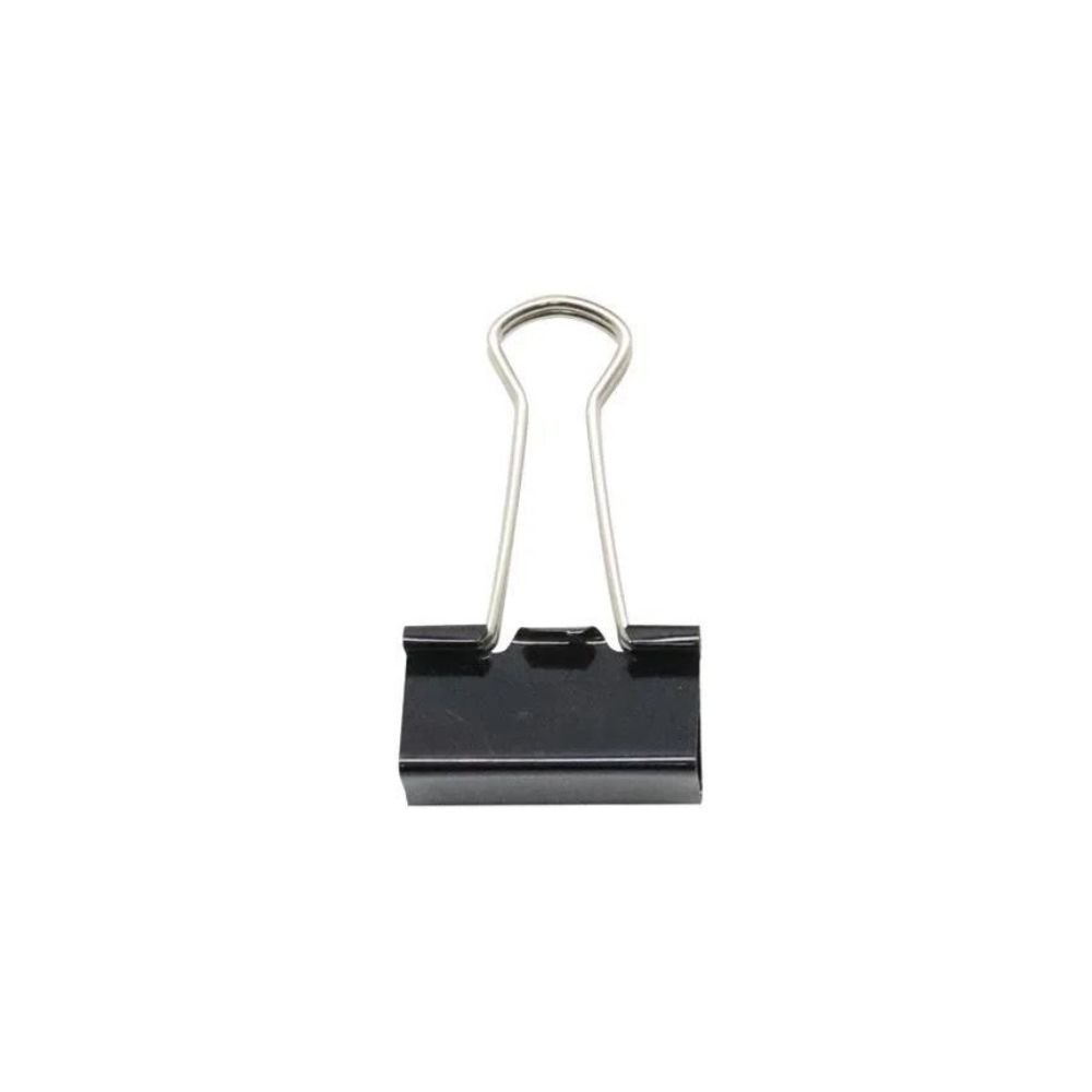 Prendedor Metal Binder Preto 32mm Jocar Office Leonora_93090