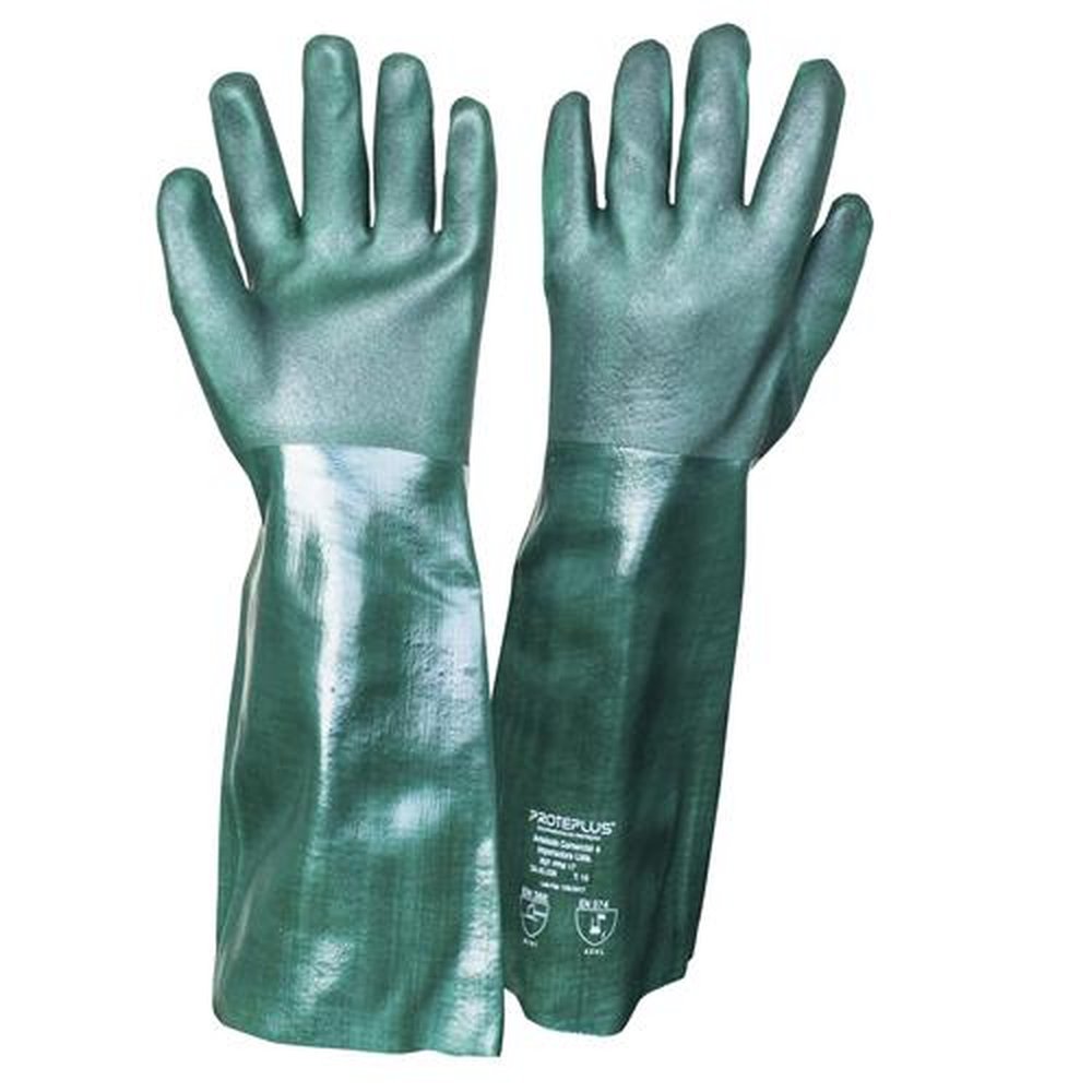 Luva Pvc Com Forro Algodão 35 - Ppm 17 Proteplus
