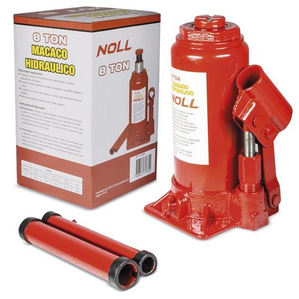 Macaco Hidráulico Garrafa 8.0 T Noll