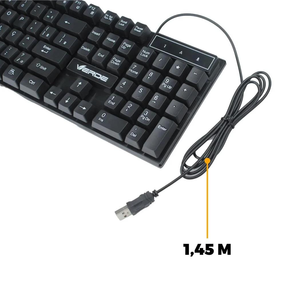 Teclado Para Computador - Verde