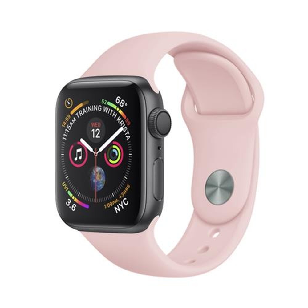 Pulseira Ultra Fit Para Apple Watch 38 / 40 / 41Mm - Rosa Claro
