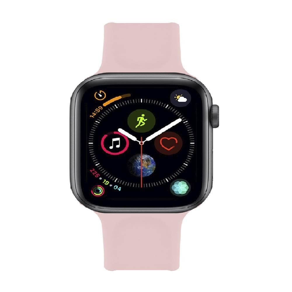 Pulseira Ultra Fit Para Apple Watch 38 / 40 / 41Mm - Rosa Claro
