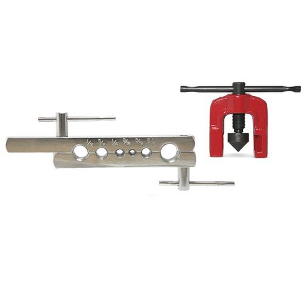 Flangeador De Tubos De Cobre 3/16" - 5/8" - 2 Peças Noll
