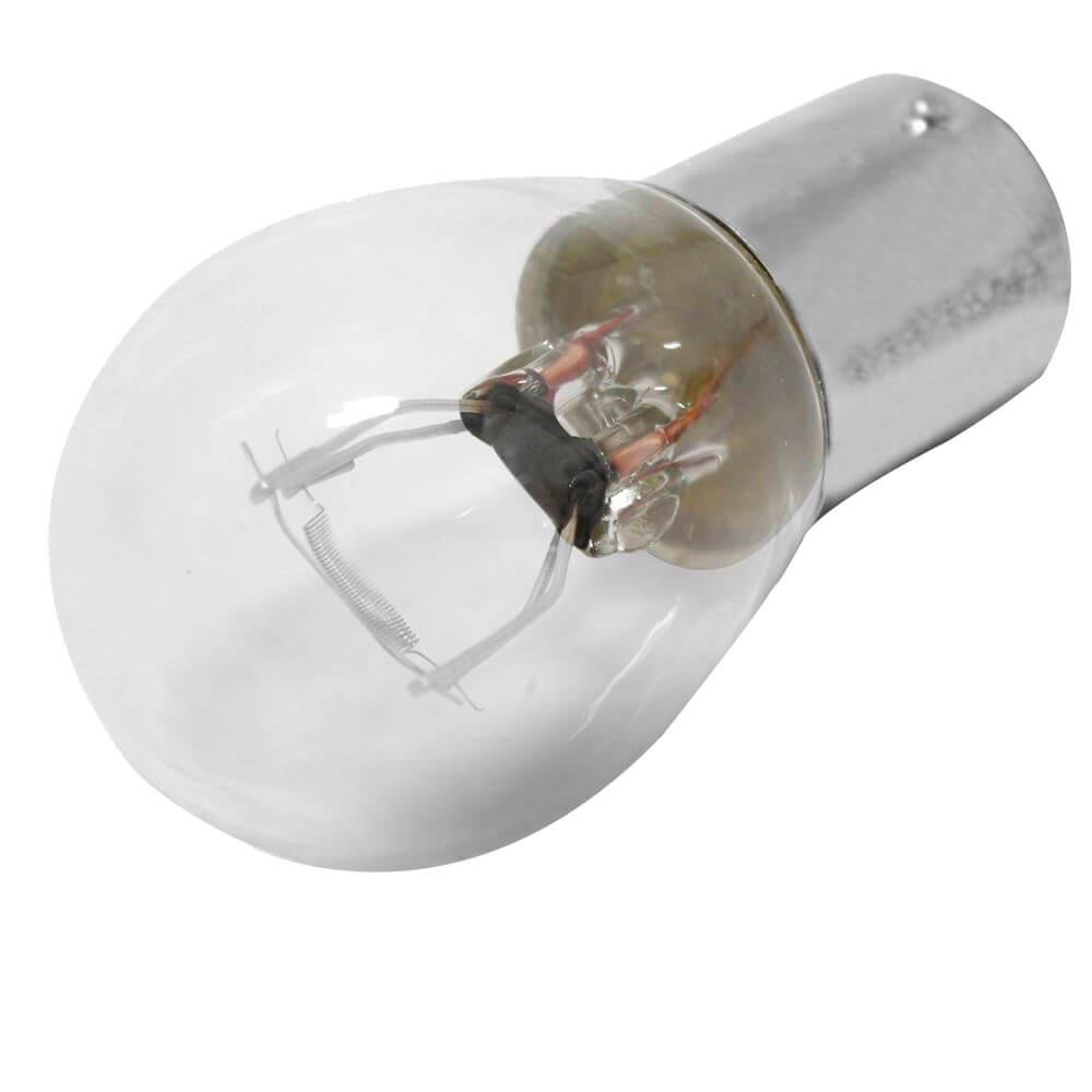 Lampada Freio 2p S25 P21 + 5W 12V 21 + 5W Bay15d Clara 10 Unidades Multilaser - AU851