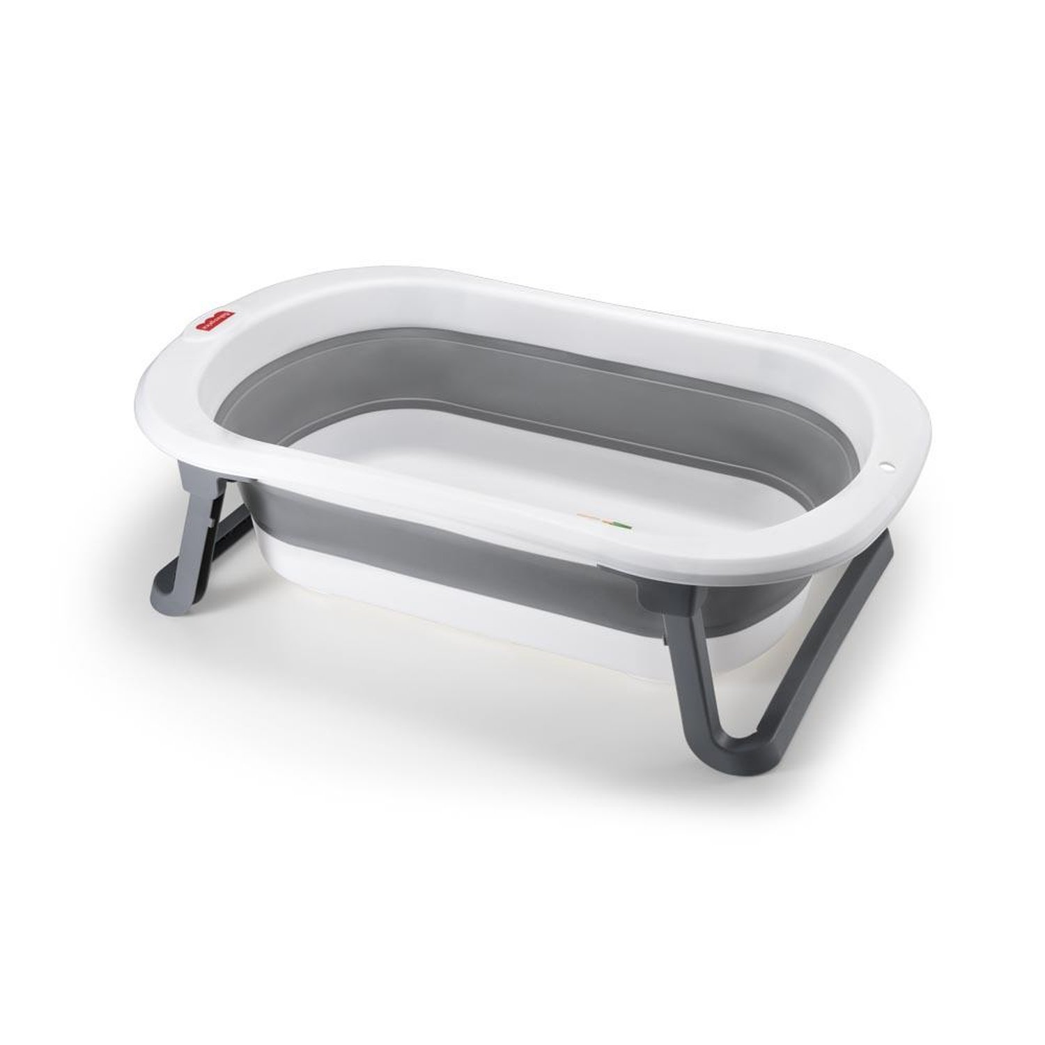 Banheira Retratil Estampada Splish N Splash Branco/Cinza - BB1244