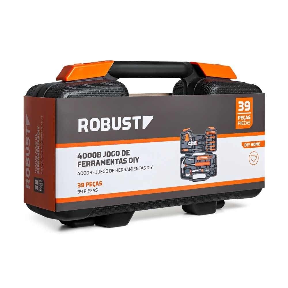 JOGO FERRAMENTAS GEDORE ROBUST DIY HOME 4000B 39 PECAS S21003039