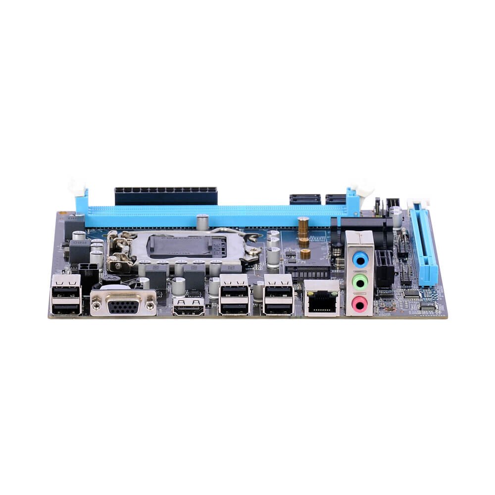 Placa Mãe 1155 DDR3 H61 10/100/1000 M2 NVME/VGA HDMI/BOX- Bluecase