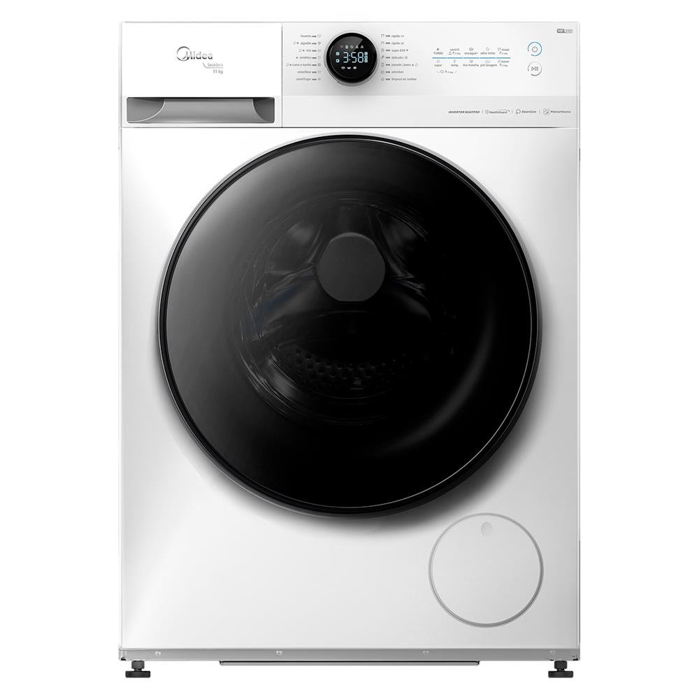 Máquina de Lavar Midea Healthguard Smart 11kg Branca Mf200w110wb/wk-01 127v