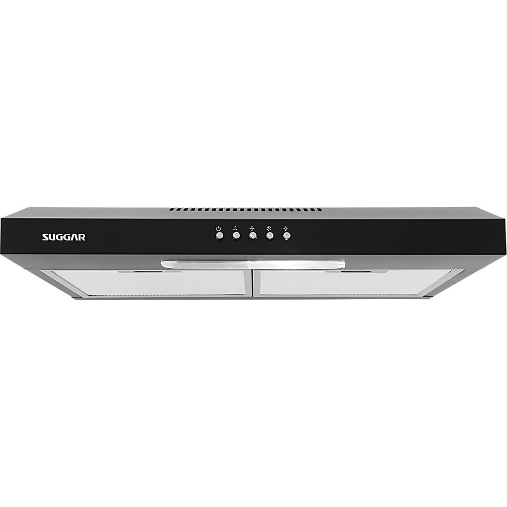 Depurador de Ar Suggar Slim 60cm Preto DPS161PT ¿ 127 Volts