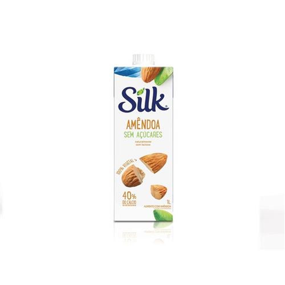 Silk Amendoa Sem Açucar 1L