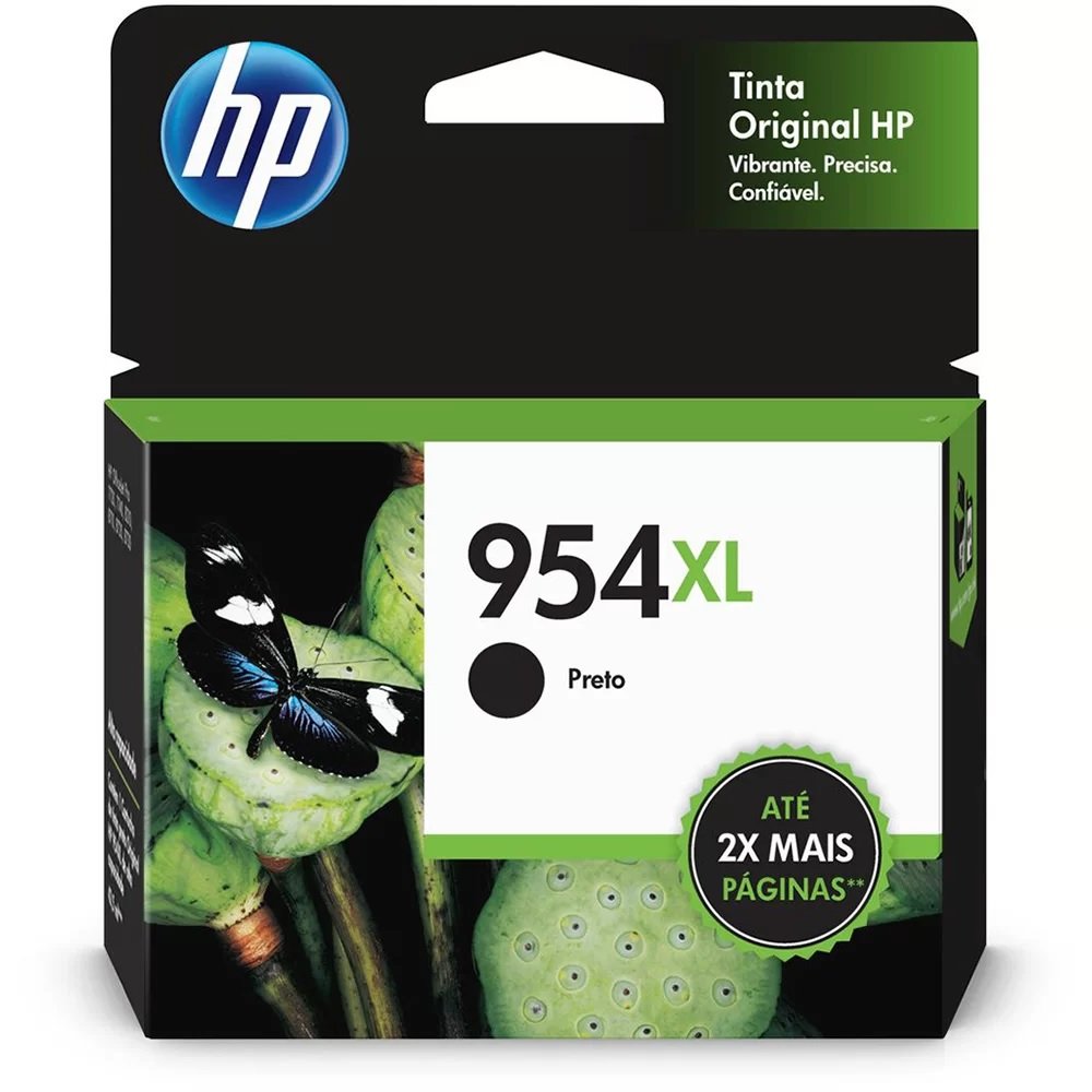 Cartucho HP 954XL Preto L0S71AB HP - 42,5 ml..