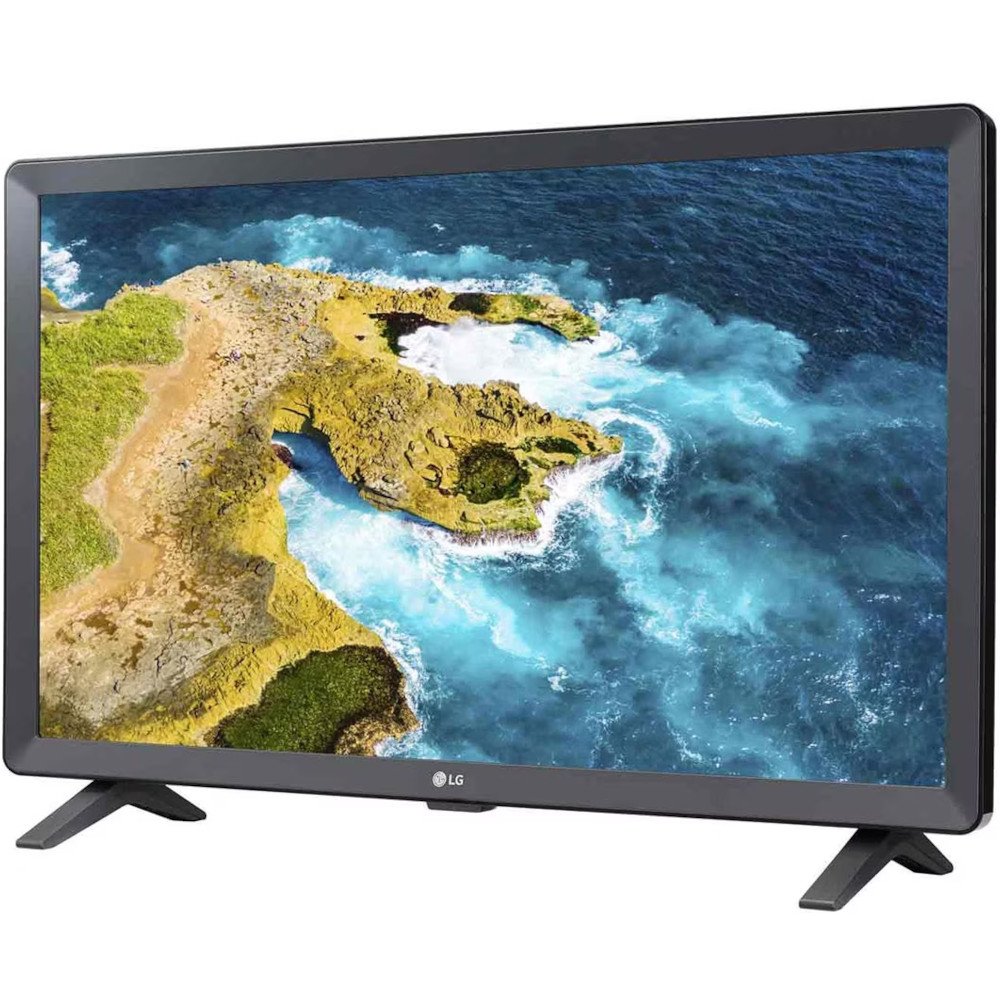 Smart Tv Monitor Led 24" Hd Lg, Webos 22, Wi-Fi E Conversor Digital Integrado, 24tq520s-Ps