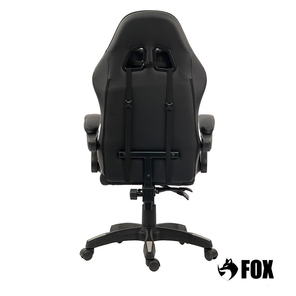 Cadeira Gamer Fox Racer Vulpes Cinza WZ-318
