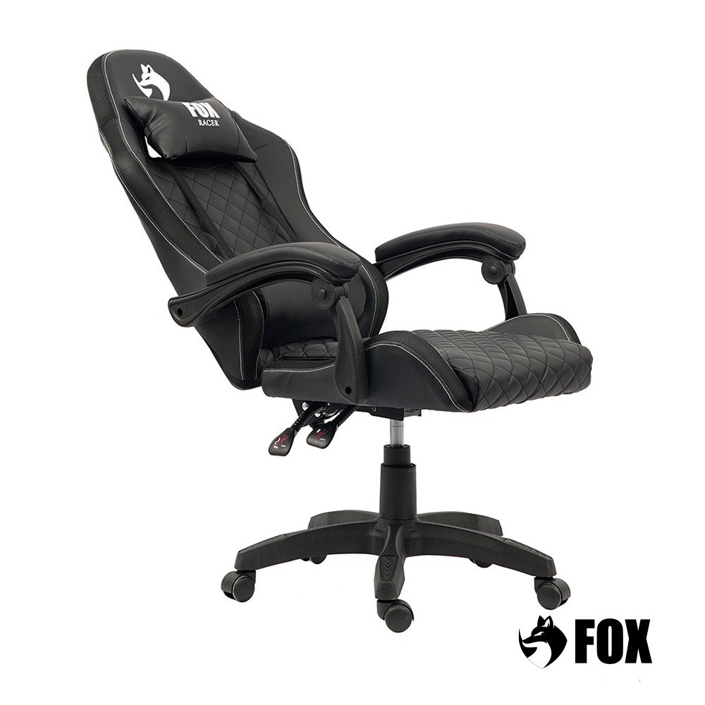 Cadeira Gamer Fox Racer Vulpes Preta WZ-318