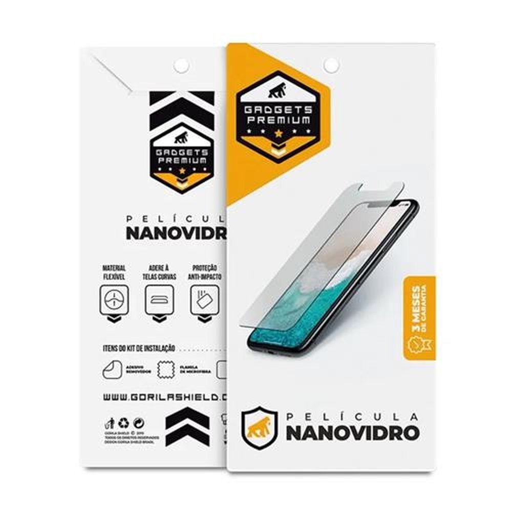 Película De Nano Vidro Para Iphone 6 Plus / 6S Plus / 7 Plus / 8 Plus
