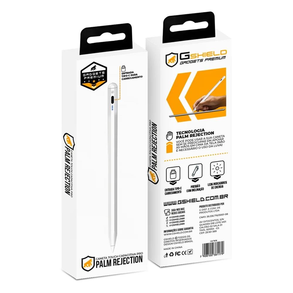 Caneta Touch Capacitiva Pro Palm Rejection