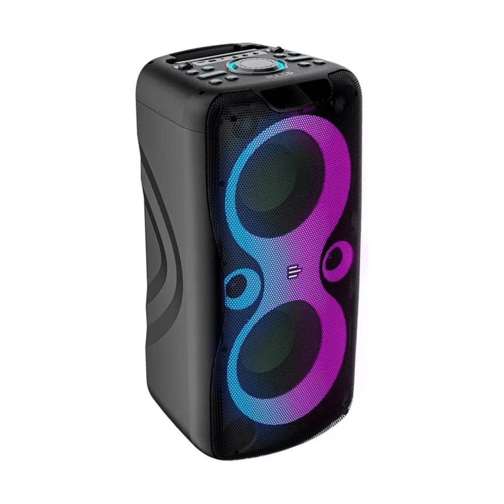 Caixa De Som Pulse Pulsebox 2 Double 8 Sp510 Led 1100W