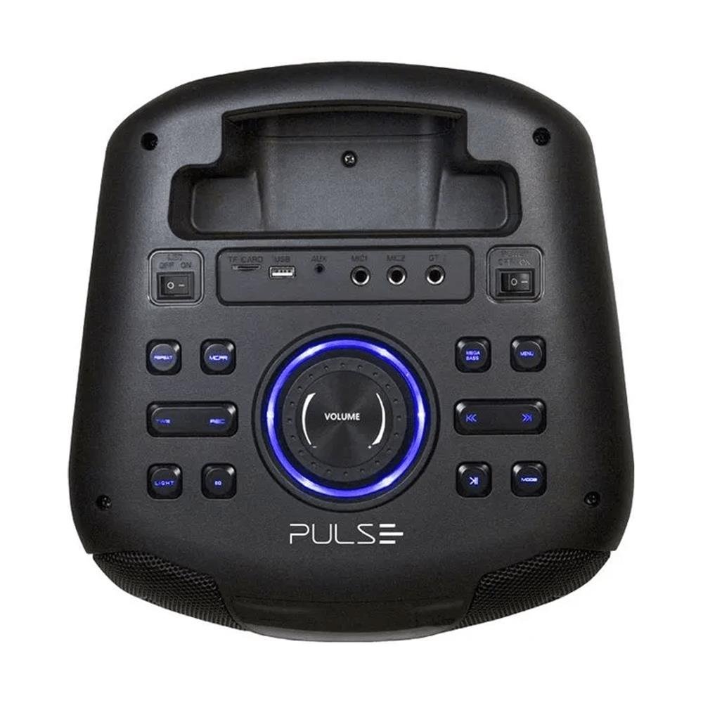 Caixa De Som Pulse Pulsebox 2 Double 8 Sp510 Led 1100W