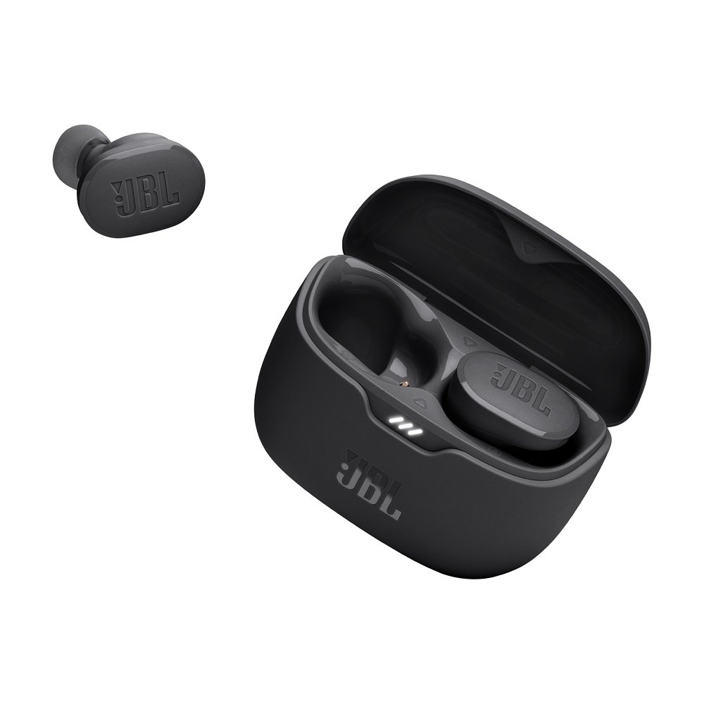Fone Bluetooth Tune Buds Tws, Preto, Com Cancelamento De Ruidos, Resistente À Água E Poeira, Jbltbudsblk, Harman Jbl