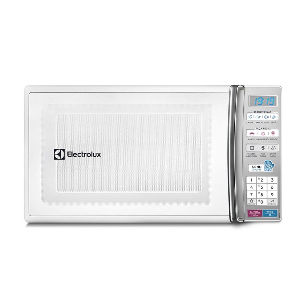 Micro-ondas Electrolux 27 Litros Com 55 Receitas Pre-programadas No Menu Online Branco MB37R - 127V