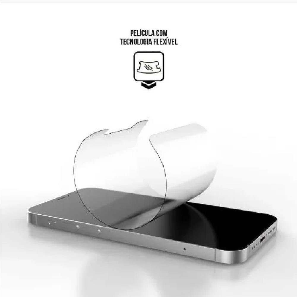 Película Dual Glass Para Samsung Galaxy S22 - Preta