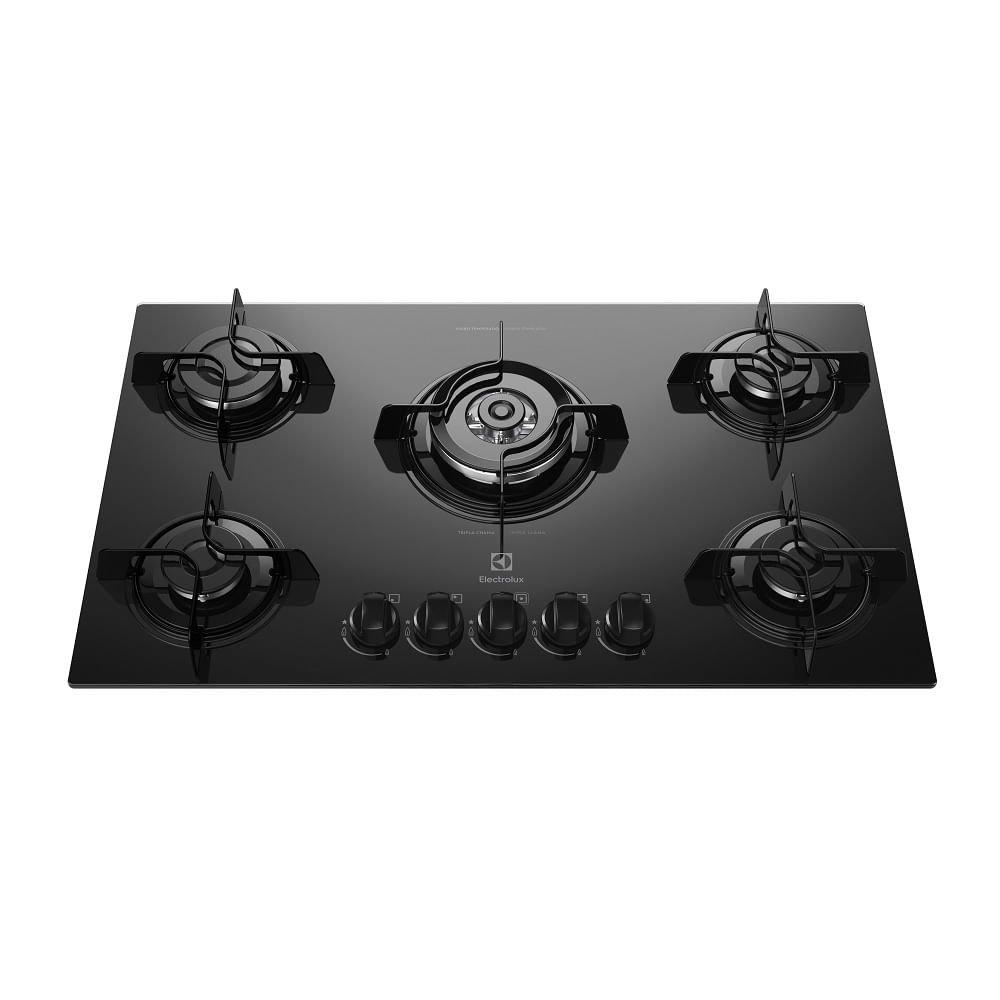 Cooktop a Gás Electrolux 5 Bocas Preto KE5TP ¿ Bivolt