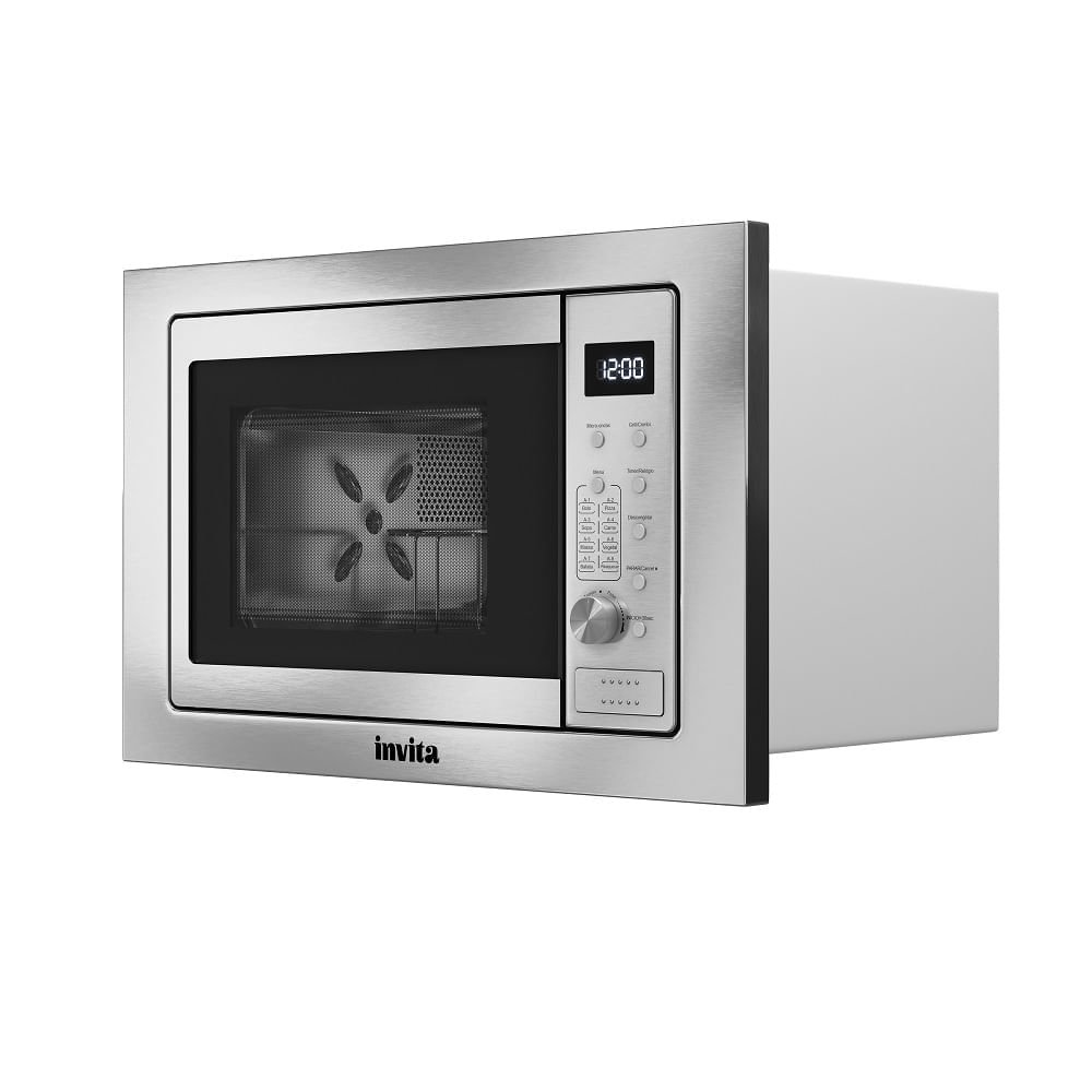 Micro-Ondas De Embutir Invita 25 Litros Built-In Inox - 220 Volts Micro-Ondas De Embutir Invita 25 Litros Built-In Inox - 220 Volts