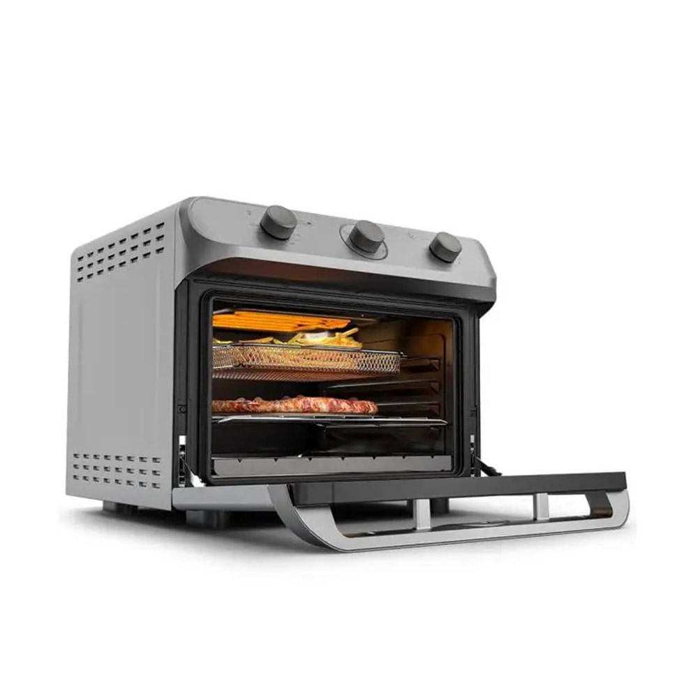 Forno Elétrico e Fritadeira Mueller 35 Litros Air Prata MFB35G - 127 Volts