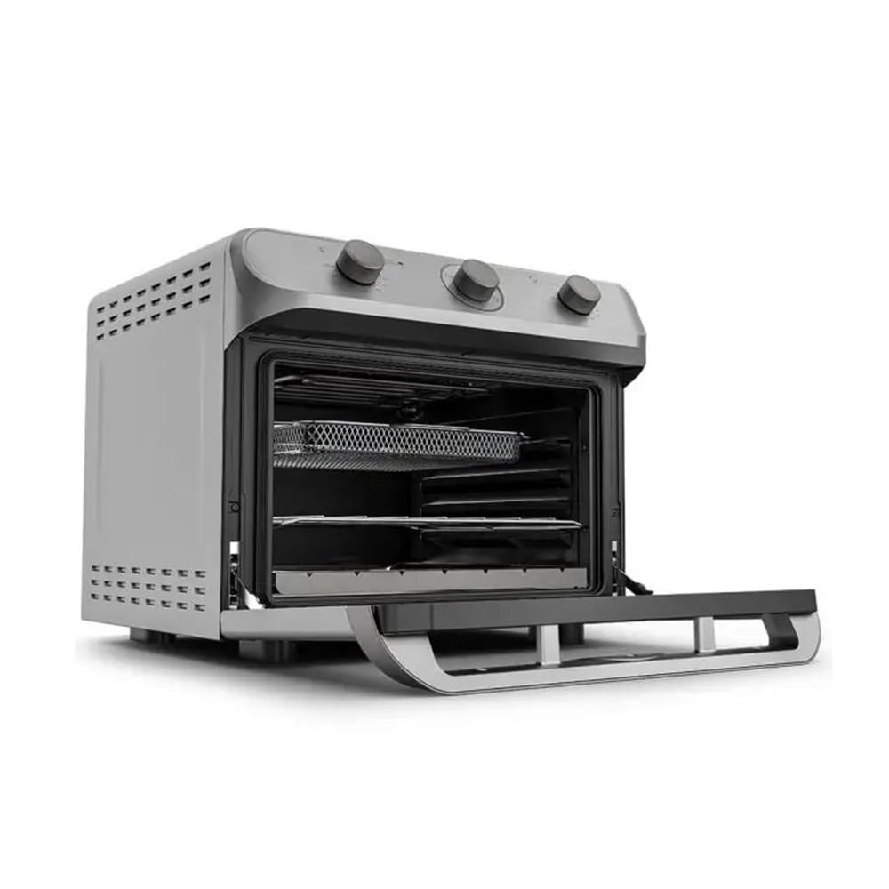 Forno Elétrico e Fritadeira Mueller 35 Litros Air Prata MFB35G - 127 Volts