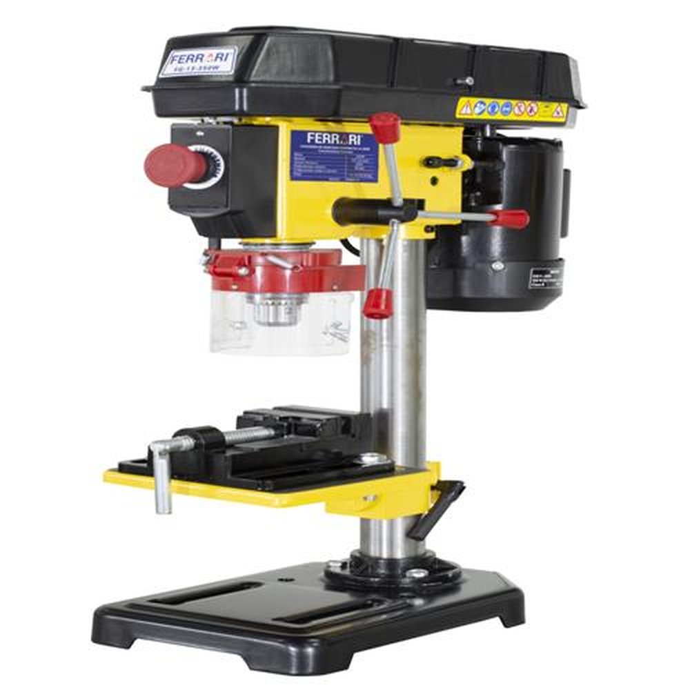 Furadeira De Bancada Ferrari Fg 13 350w 220v S/Morsa