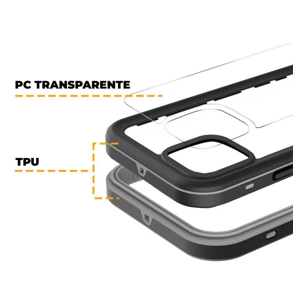 Capa À Prova DÁgua Nautical Transparente Para Iphone 11